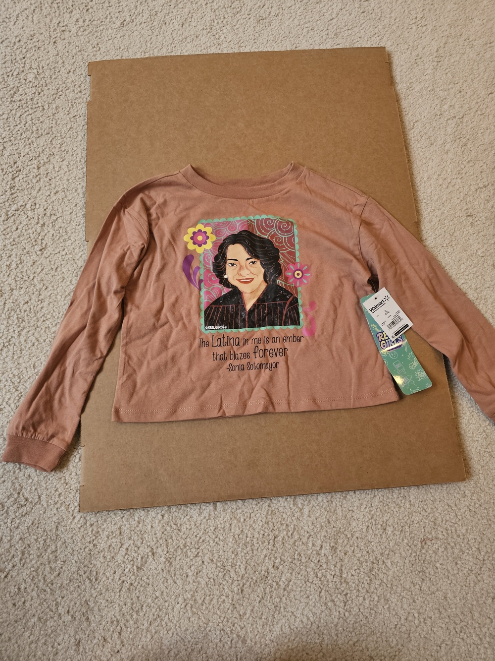 Hispanic Heritage Long Sleeve Shirt Kids Size S